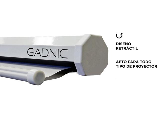 Pantalla Proyector Gadnic 120″ Manual con trípode - 4