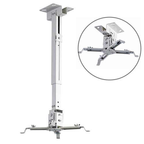 Soporte Proyector Techo o Pared Extensión 40 a 60cm Inclinación Regulable Resistente - 0