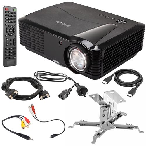 Proyector Gadnic Panoramic 2 3500 Lúmenes + Soporte Extensible Techo/Pared - 0