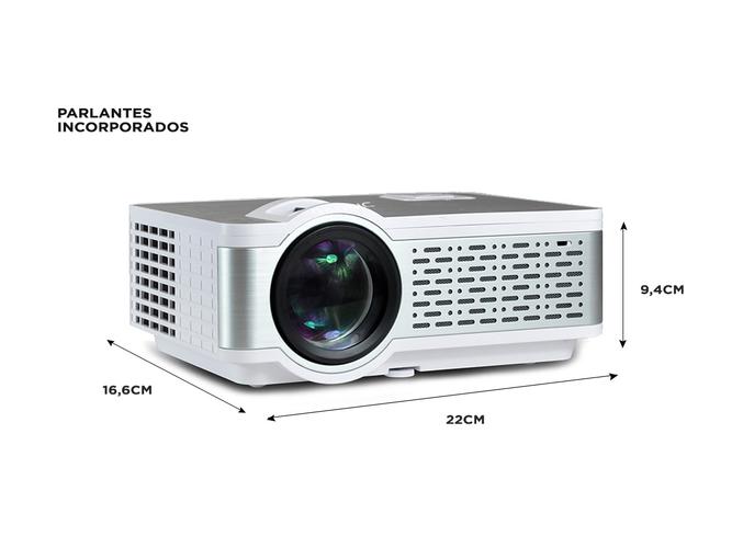 Proyector Gadnic United 3500 Lúmenes HDMI USB VGA - 5