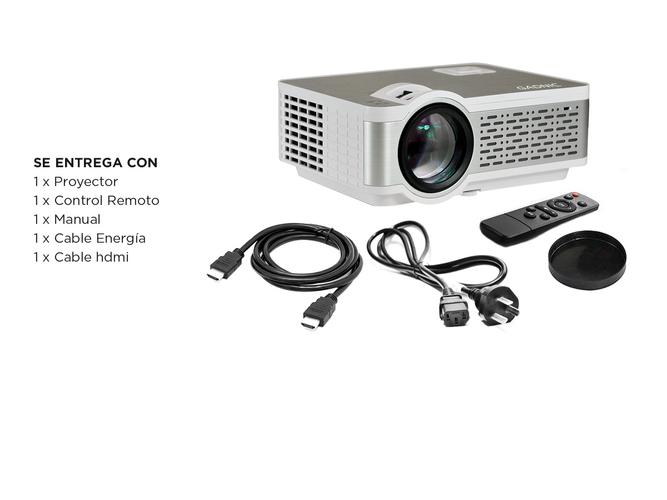 Proyector Gadnic United 3500 Lúmenes HDMI USB VGA - 6
