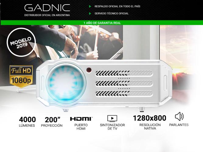 Proyector Gadnic Highlight 4000 Lumenes - 1