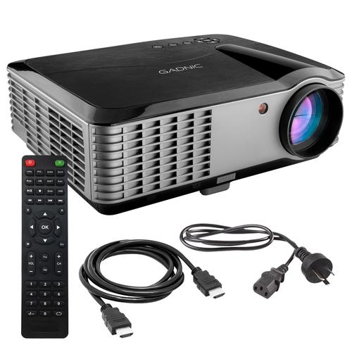 Proyector Gadnic Ultra View 6000 Lúmenes HDMI x 2 VGA USB - 0