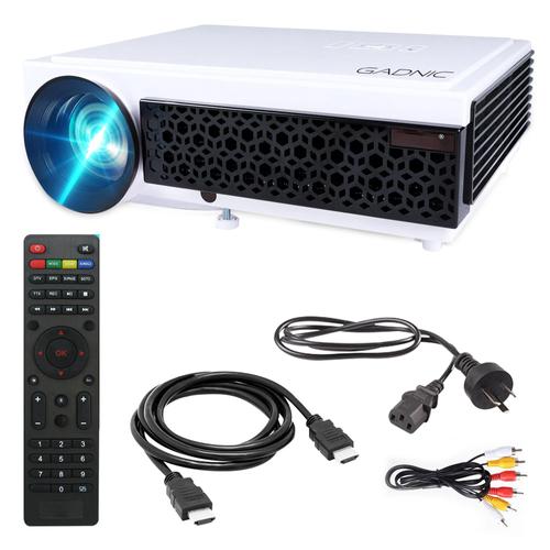 Proyector Gadnic H-Pro 4800 Lúmenes HDMI USB VGA - 0