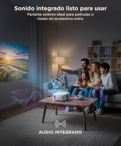 Proyector Gadnic Spectacular 1200 Lúmenes HDMI USB AV Full HD - 3