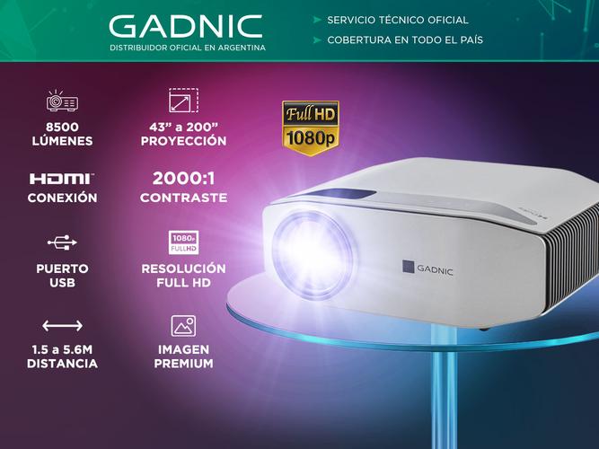 Proyector Gadnic VP900 HDMI 200
