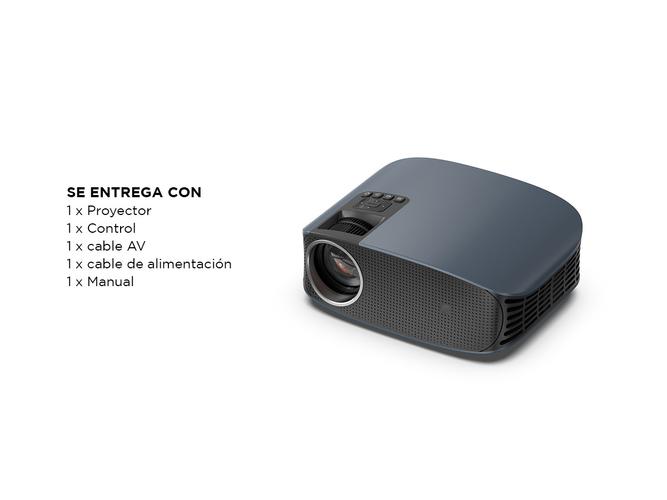 Proyector Full HD Gadnic VP300 6200 Lumens - 6