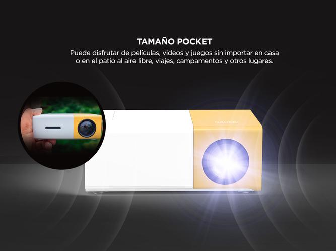 Mini Proyector Portatil Gadnic VP400 3000 Lumens - 2