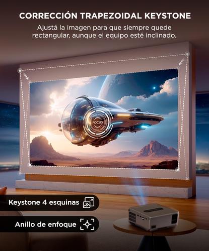 Proyector Gadnic 8000 Lumenes Sonido Envolvente - 3