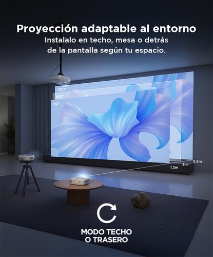 Proyector Portátil Gadnic 1080P Full HD HDMI Outlet - 2