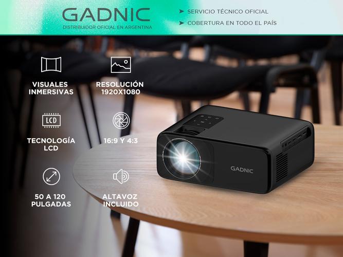 Proyector Gadnic Luminous Pro 6200 Lúmens Full HD Con Altavoz  - 1