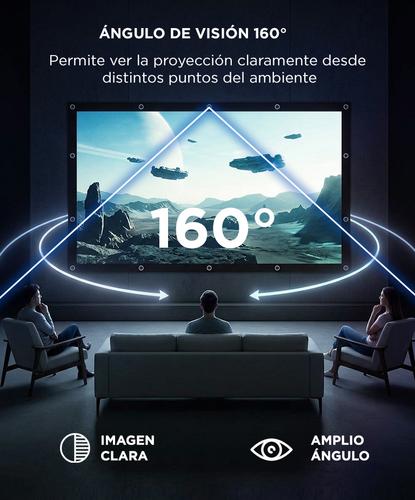 Pantalla Proyector Gadnic 120 Pulgadas Portátil Formato 169 - 2