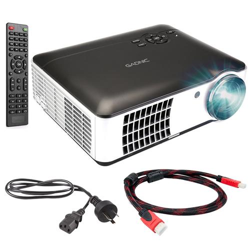 Proyector Gadnic Panoramic 2800 Lúmenes Wifi - 0