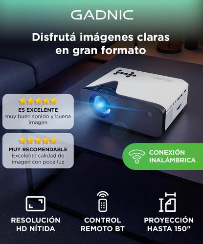 Proyector Gadnic Mini Portátil 4k - 1