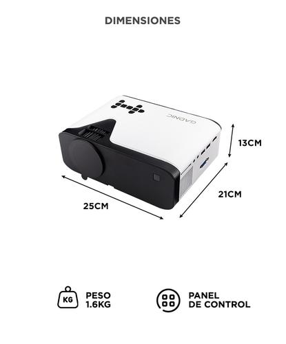 Proyector Gadnic Mini Portátil 4k - 5