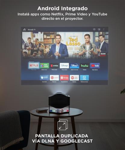 Proyector Gadnic Conexión Inalámbrica Portatil  9500lm HM-400 Pro Usado - 3