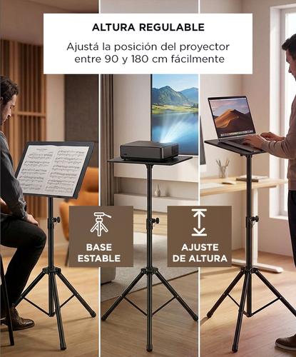 Soporte Trípode Para Proyector Gadnic Altura Regulable Portatil  - 2