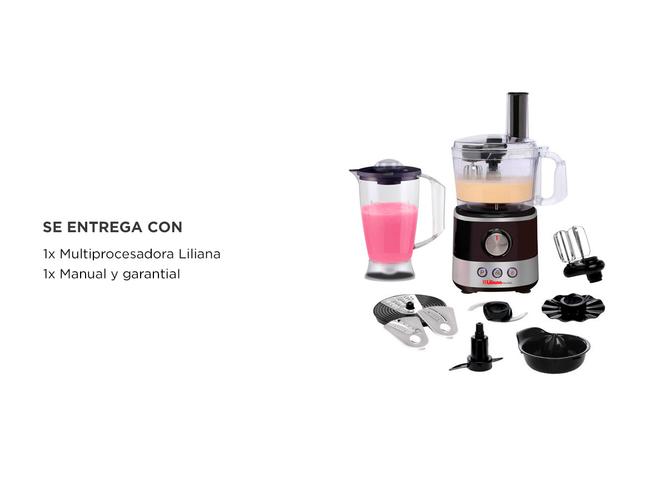 Multiprocesadora Liliana Fullpros Exprimidor 1000w 9 en 1 AM790 - 5
