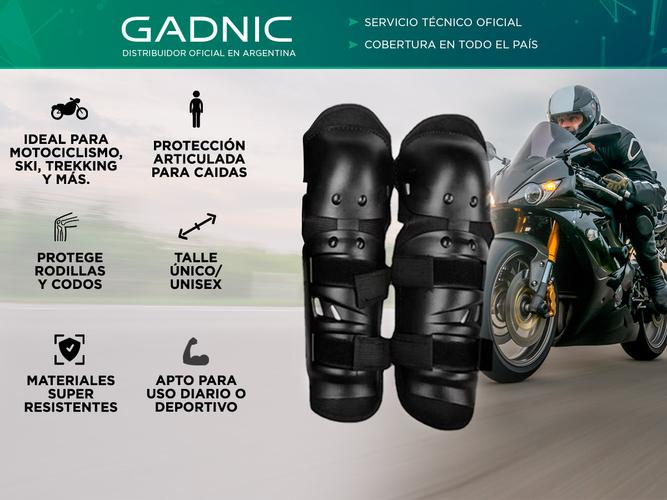 Kit protección Gadnic PRT1 Coderas Moto - 1