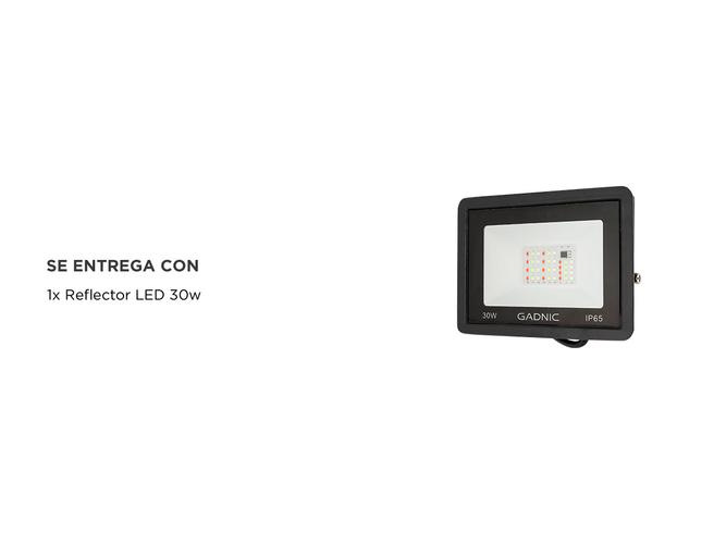  Reflector Led RGB Gadnic Para Interior Exterior 30w - 6