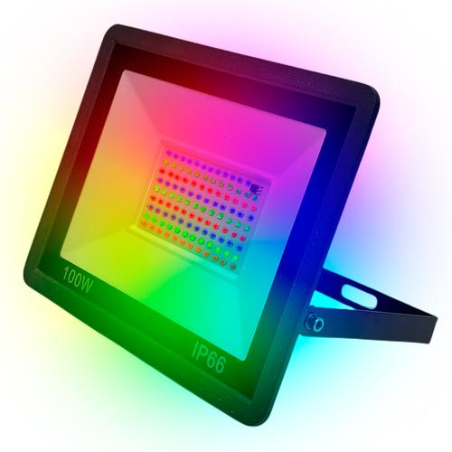 Reflector Led RGB Gadnic Para Exterior Alta Potencia 90w - 0