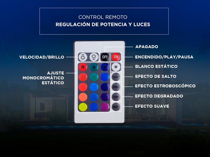 Reflector Led RGB Gadnic Para Exterior Alta Potencia 90w - 4
