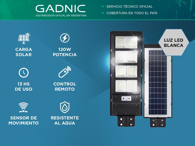 Kit Reflector Solar Exterior Gadnic Soporte S-LIGHT11 y Reflector S-LIGHT10 - 1