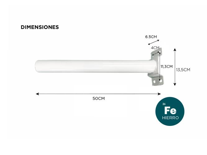 Soporte de Montaje de Luminaria Gadnic S-LIGHT11 Montaje en Pared - 4