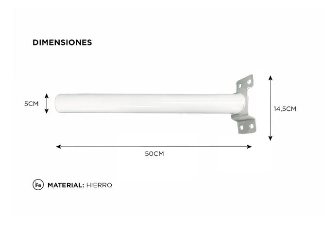 Soporte de Montaje de Luminaria Gadnic S-LIGHT11 Montaje en Pared - 4