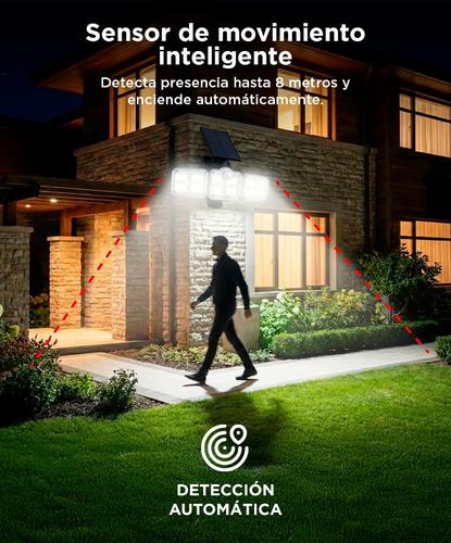 Reflector Solar Luz Led Gadnic 3 Paneles Ultra Potentes - 2