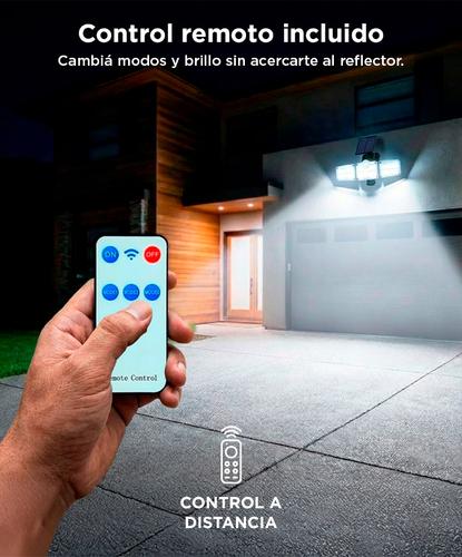 Reflector Solar Luz Led Gadnic 3 Paneles Ultra Potentes - 3