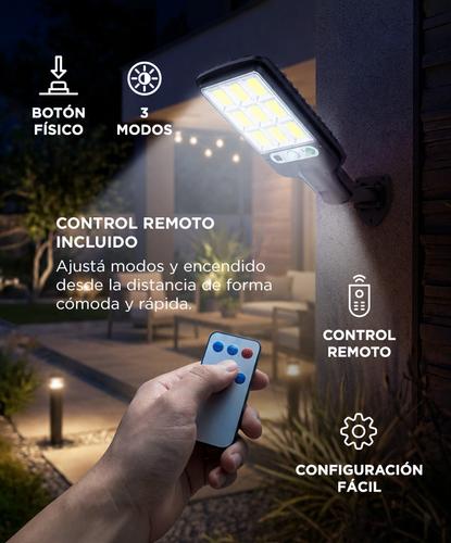 Pack X4 Reflector Solar Exterior Gadnic Con Sensor Y Control  - 3
