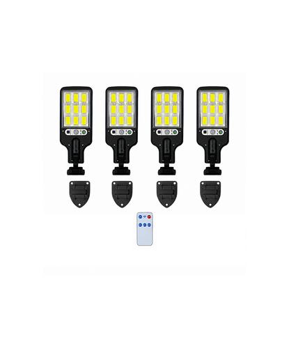 Pack X4 Reflector Solar Exterior Gadnic Con Sensor Y Control  - 6