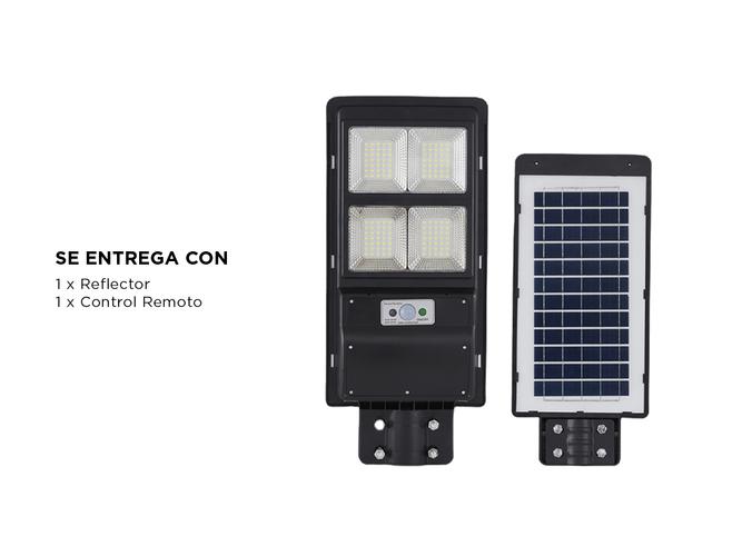 Reflector Solar Led 100w Gadnic S-LIGHT8 Con Sensor de Movimiento Para Exterior - 6