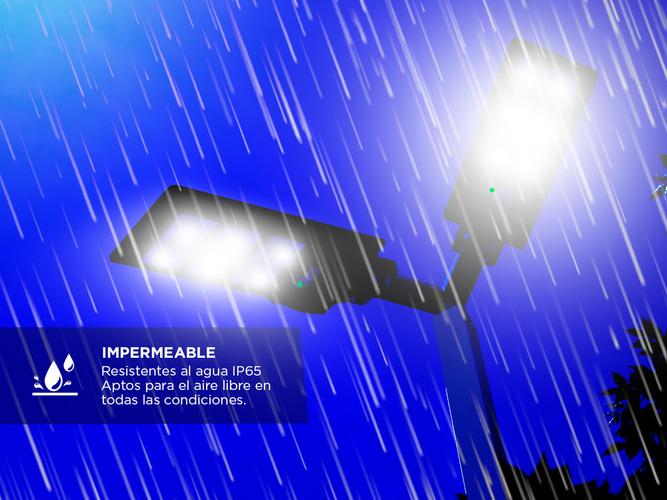 Reflector Solar Led 200W Gadnic S-LIGHT9 Sensor De Movimiento Exterior - 2