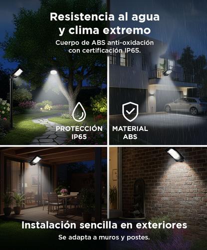 Reflector Solar Led 200W Gadnic S-LIGHT9 Sensor De Movimiento Exterior - 4