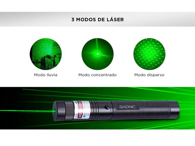 Puntero Láser Gadnic P-LASER 3 Modos Inalámbrico - 2