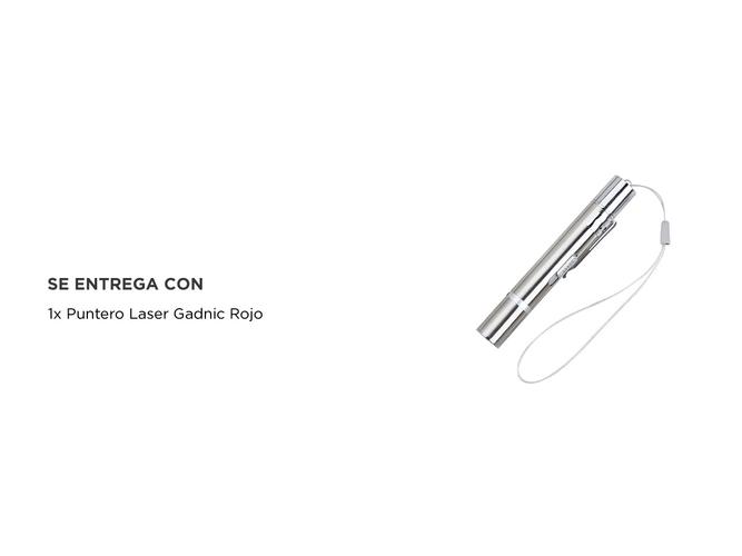 Puntero Láser Multifuncional Gadnic Recargable LED UV Para Mascotas - 5