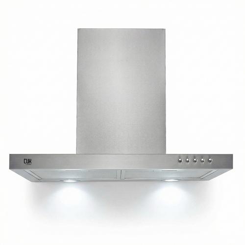 Campana Extractora de Cocina Cuk By Gadnic SIL 65W Botonera Frontal 3 Velocidades Luces LED - 0