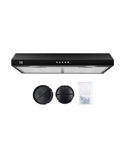 Extractor De Cocina Cuk By Gadnic EXT11971 100W Doble Filtro Aluminio 2 Luces LED Negro - 6