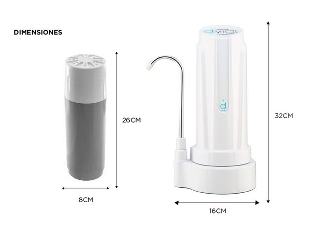 Filtro Purificador De Agua Dvigi Aqua Elimina Contaminantes 14000 Litros - 4