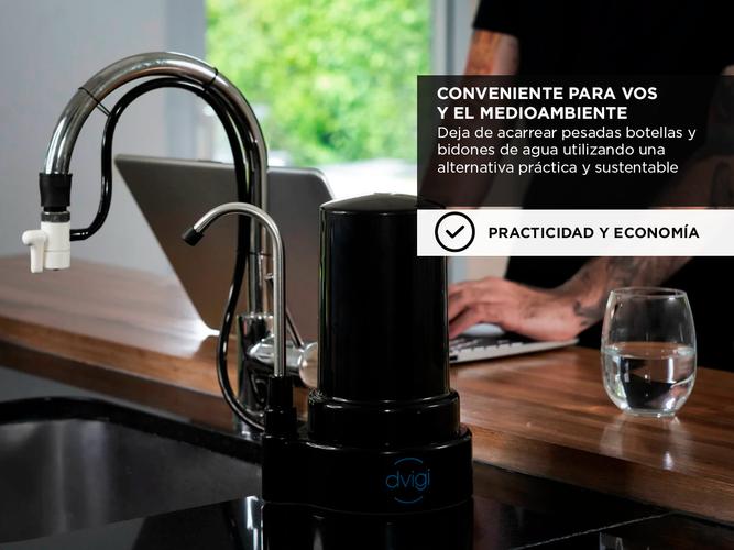 Purificador de Agua Filtro Dvigi Compact 7000 Litros Anmat - 3