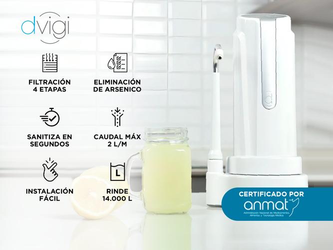 Purificado de Agua Dvigi AS PLUS Elimina Arsénico Usado - 1