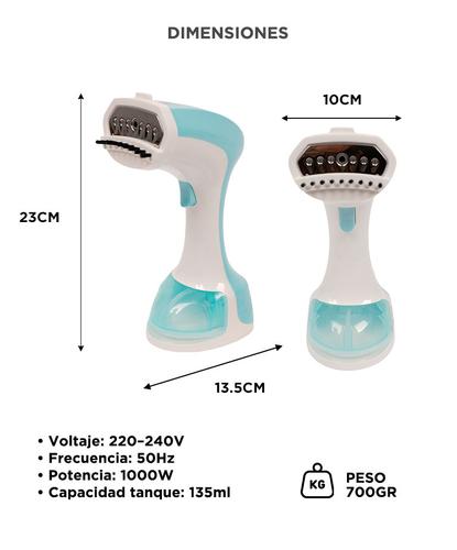 Plancha a Vapor Gadnic Portátil 1000W Vaporizador  - 5