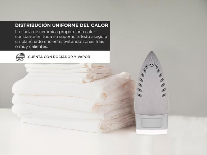 Plancha A Vapor Philco Pvp2339pi 1800w Suela Cerámica - 3