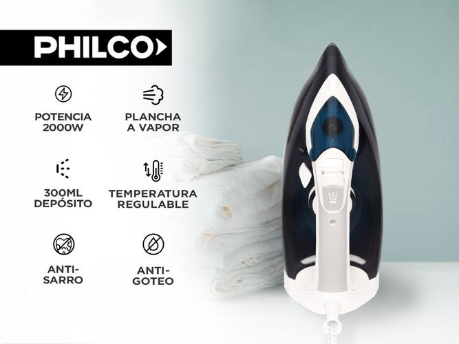 Plancha a Vapor Philco PVP2453PI 2000W - 1