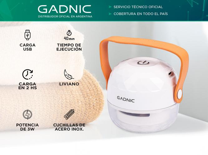 Saca Pelusa Recargable Gadnic Usado - 1