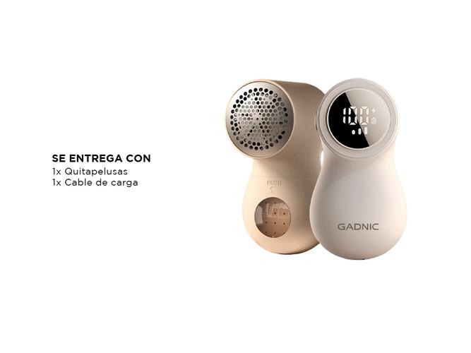 Quita Pelusa Recargable Gadnic con Display Inteligente - 4