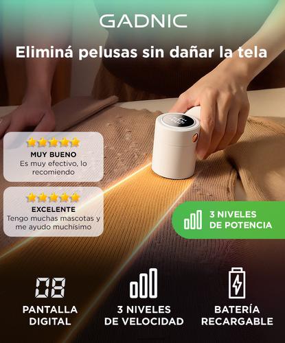 Quita Pelusa Recargable Gadnic con Display Inteligente - 1