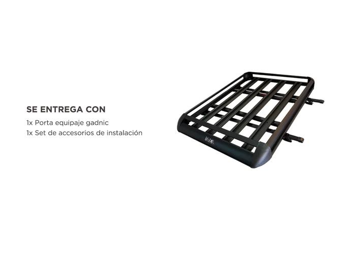 Parrilla Porta Equipaje gadnic pára Camioneta 4x4 con Barra - 5
